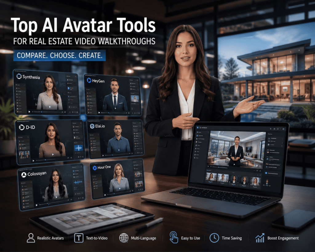 Top AI Avatar Tools for Real Estate Video Walkthroughs in 2026